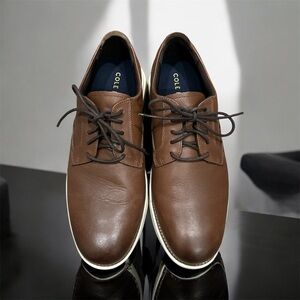 Cole Haan Brown Leather Oxfords
